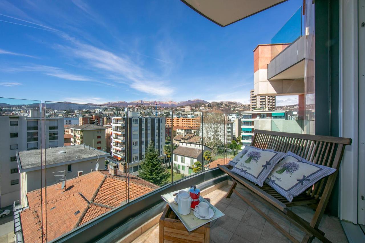 Panoramic Penthouse - Happy Rentals Lugano Zewnętrze zdjęcie