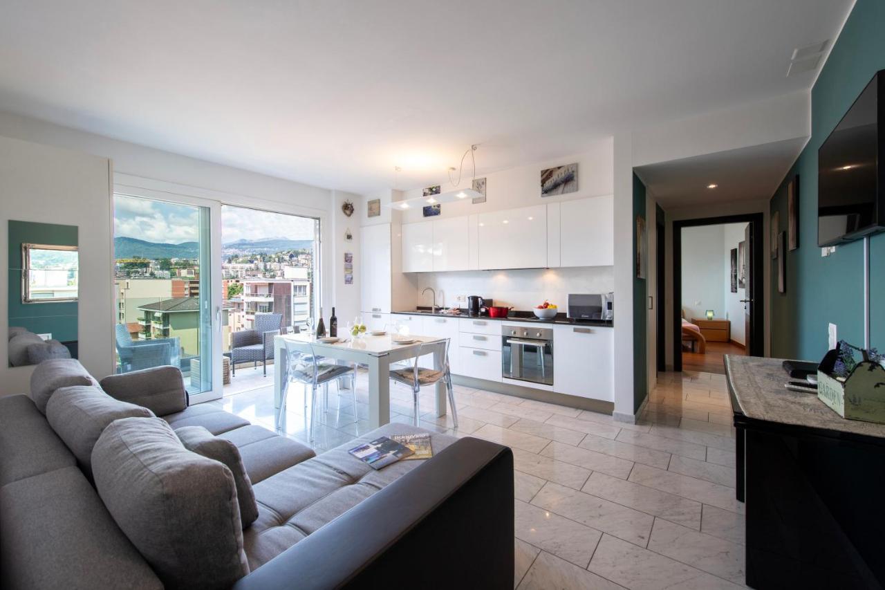 Panoramic Penthouse - Happy Rentals Lugano Zewnętrze zdjęcie